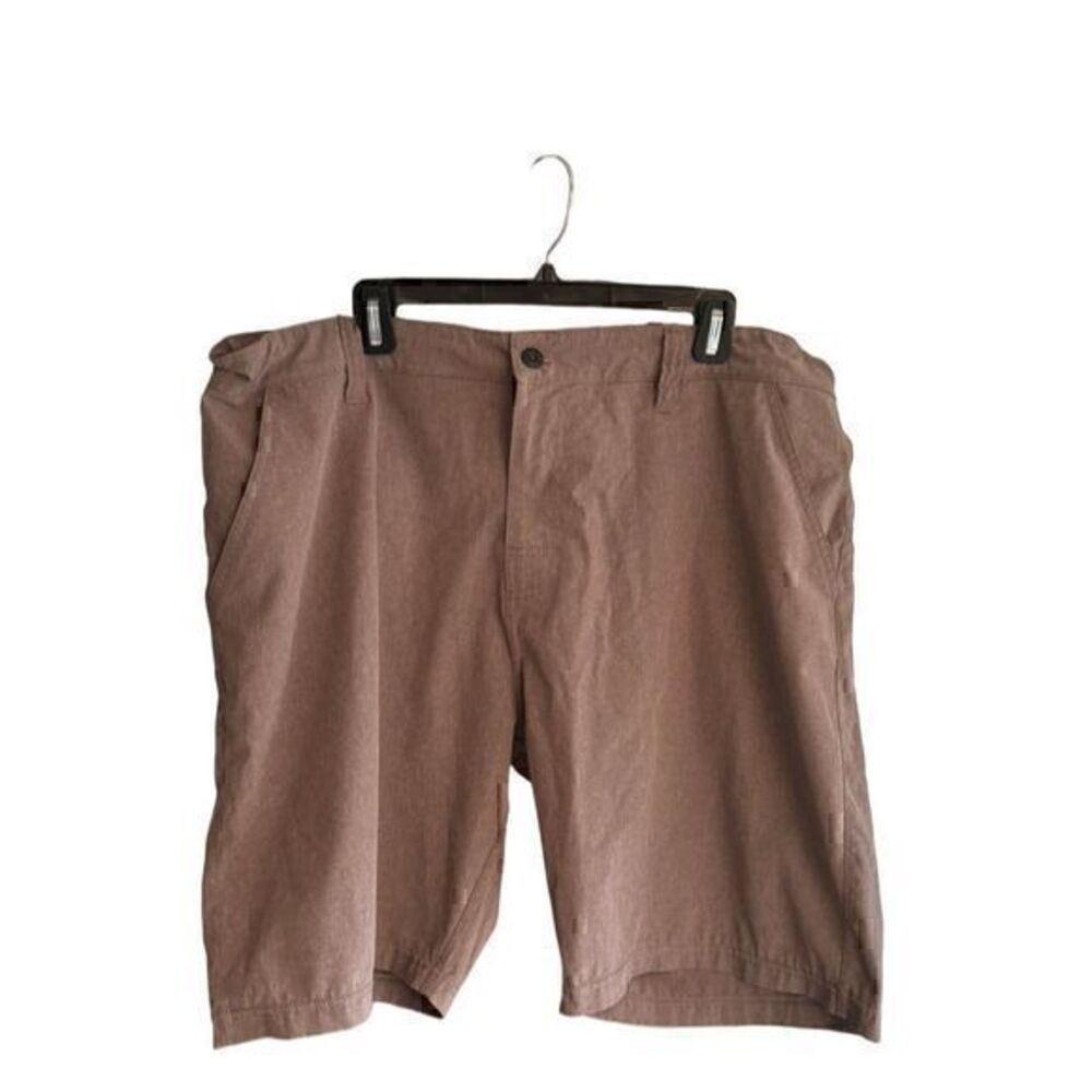 prAna Men’s Brown Hiking Shorts Size 40 Outdoor Travel Casual Chino